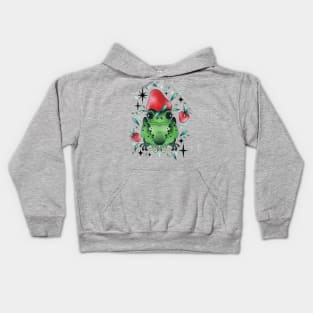 Strawberry frog Kids Hoodie